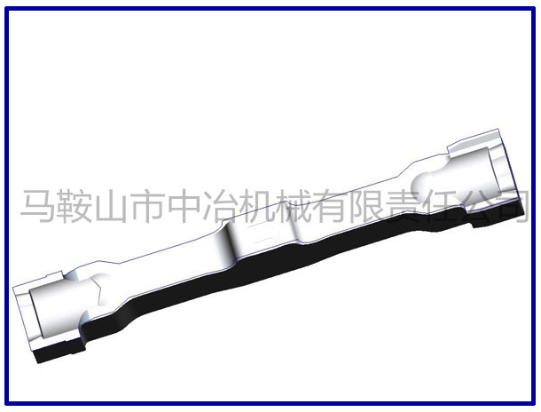 16號(hào)鉤尾框切邊凸模